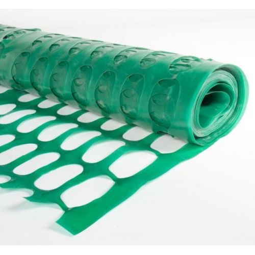 MALLA SEÑALIZACION VERDE 1X25m